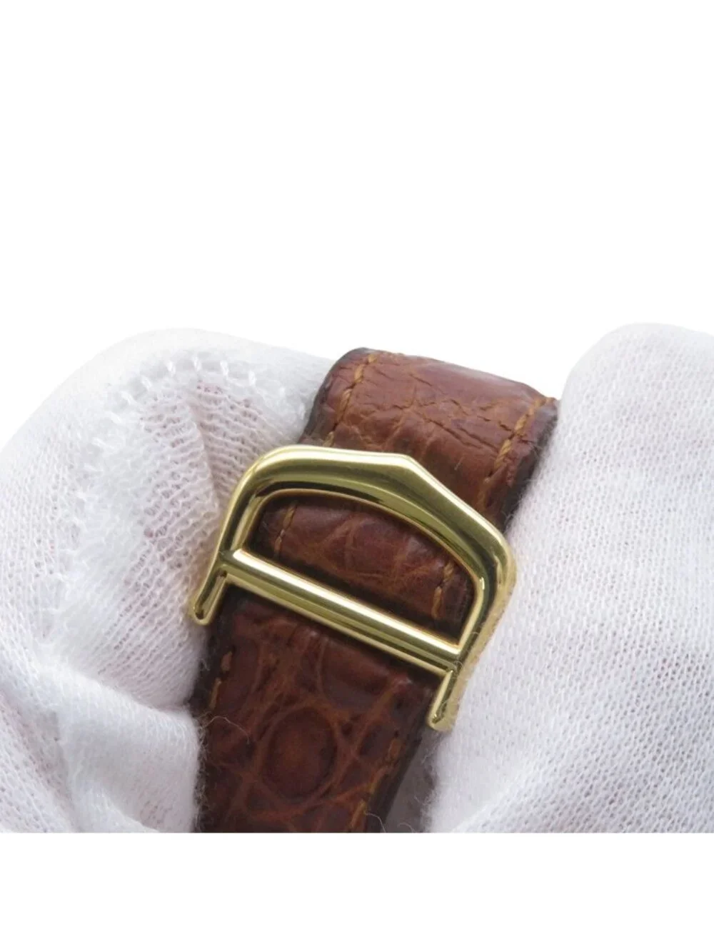 Cartier Must Tank XL Vermeil Watch Ivory Dial